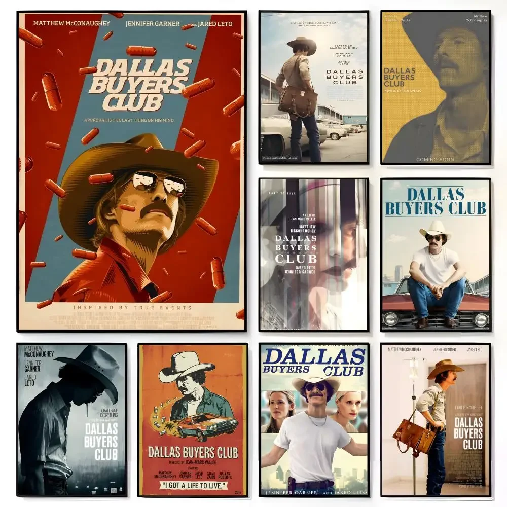 d-Dallas Buyers Club Poster Am - Home Decor Dallas 评论和价格