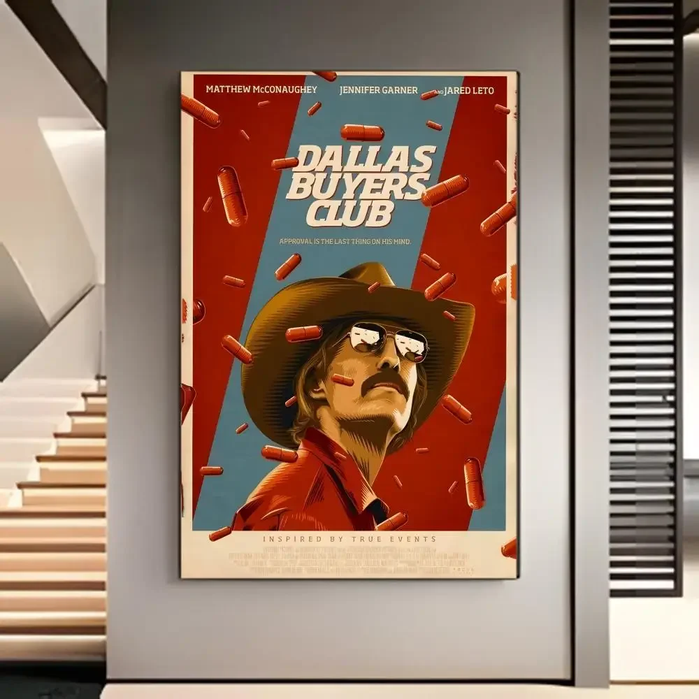 d-Dallas Buyers Club Poster Am - Home Decor Dallas 评论和价格