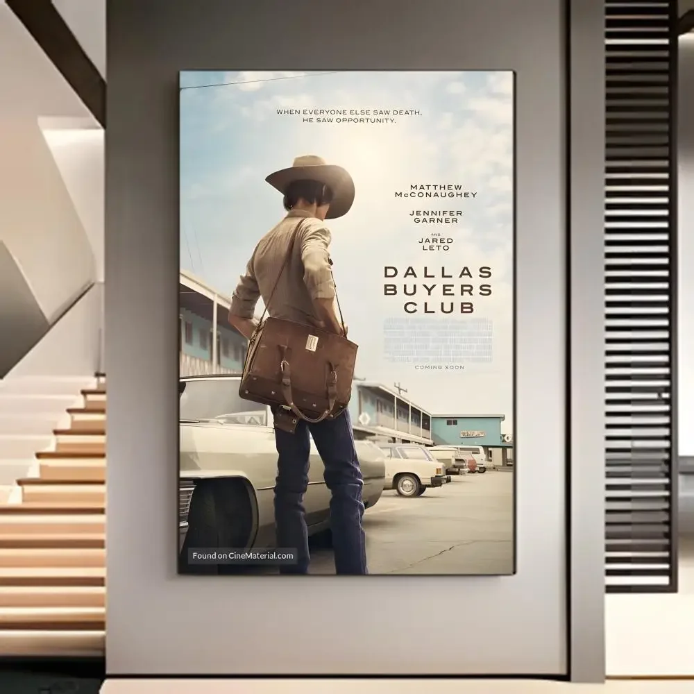 d-Dallas Buyers Club Poster Am - Home Decor Dallas 评论和价格