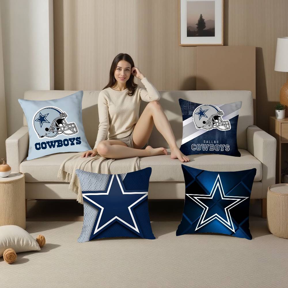 Rugby D-DallaS C-CowboyS Pillo - Home Decor Dallas 评论和价格