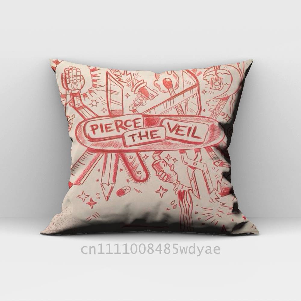 P-Pierce The Veil Band Pillow  - Decorative Throw Pillow 评论和价格