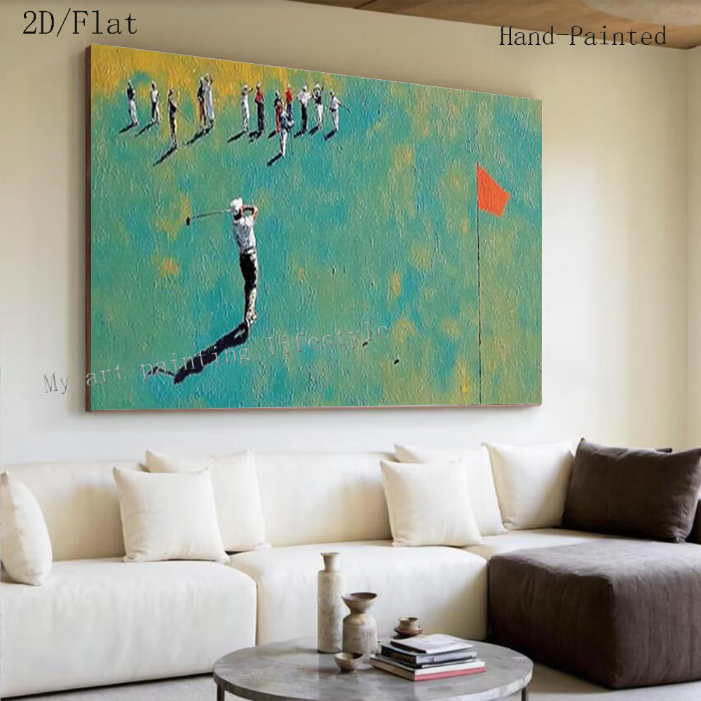 100% Handmade Abstract Oil Pai - Home Decor Free Images 评论和价格