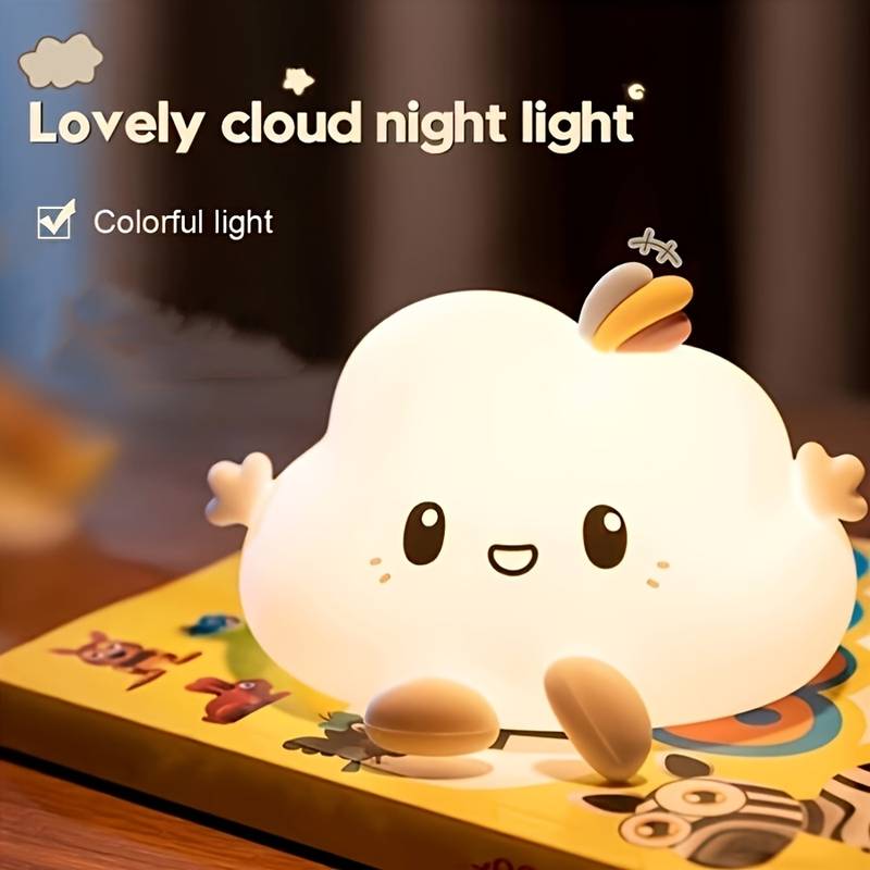 Cloud Night Light,Touch-Contro - Home Decor Lighting 评论和价格