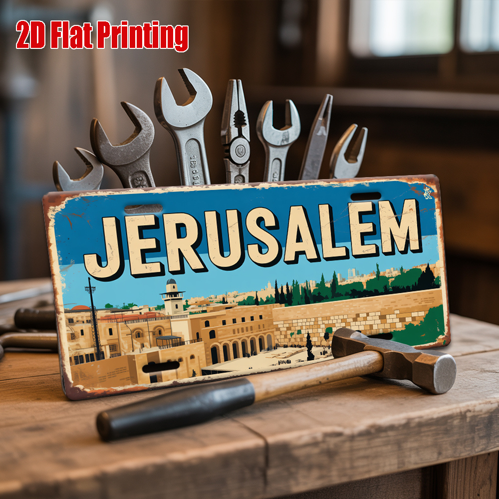 CIFBUY Vintage Jerusalem Citys - Home Decor Living Room 评论和价格
